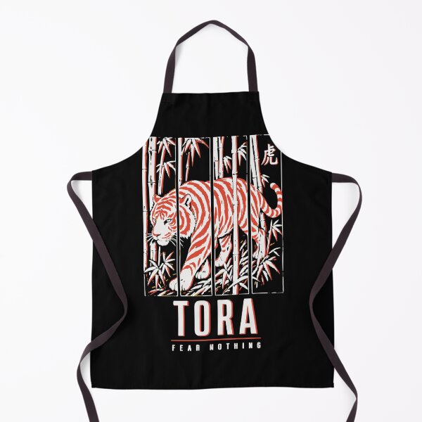Item preview, Tora Fear Nothing - Tiger in Bamboo Four Panel Woodblock designed and sold by WAVE-JP.