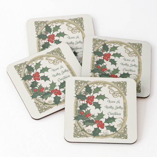Item preview, Have A Holly-Jolly-Christmas Vintage-Vibe designed and sold by taiche.