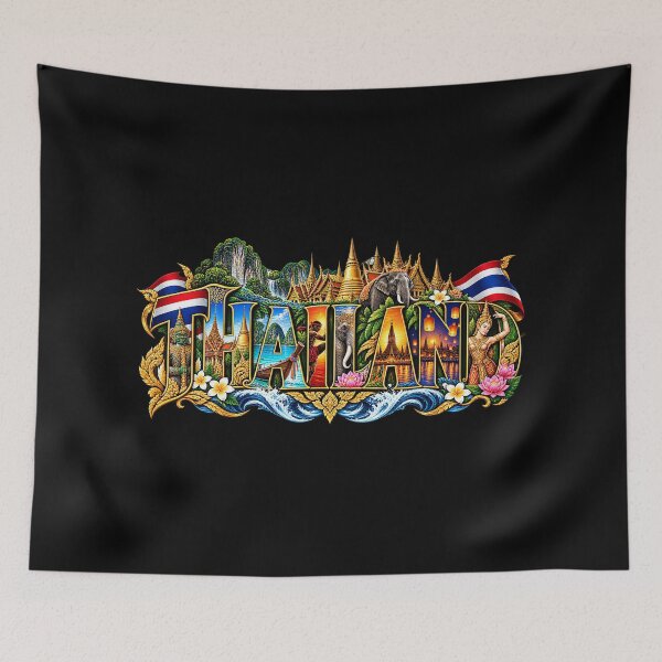 Item preview, THAILAND Thai Culture Travel Vintage Heritage ฉสฟ designed and sold by TOLDWAYTSHIRT.