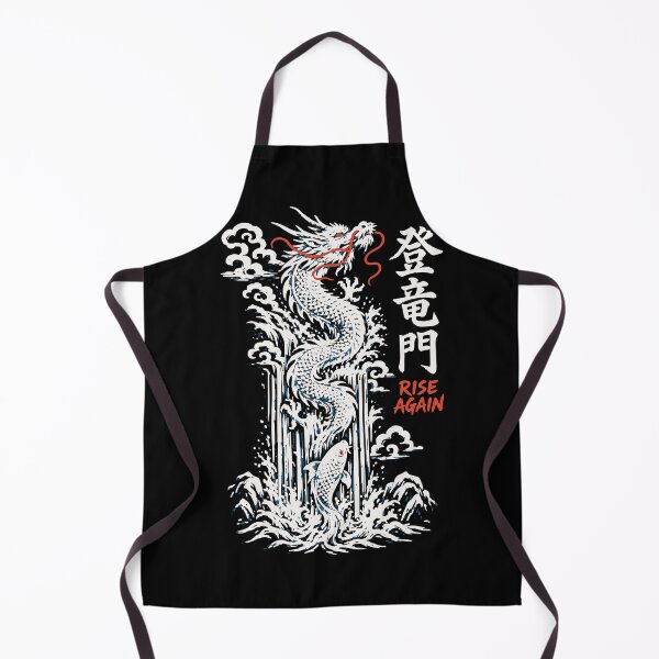 Item preview, Toryumon Rise Again - Dragon Waterfall Woodblock Print designed and sold by WAVE-JP.