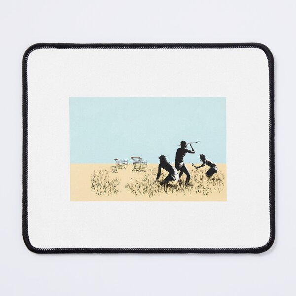 Item preview, Banksy Trolley Hunters Art designed and sold by Sageandzz.