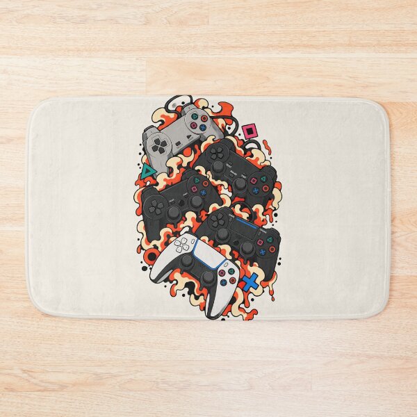 Item preview, Retro Gaming Controller Evolution – Classic to Modern Gamer Art designed and sold by Leeded.