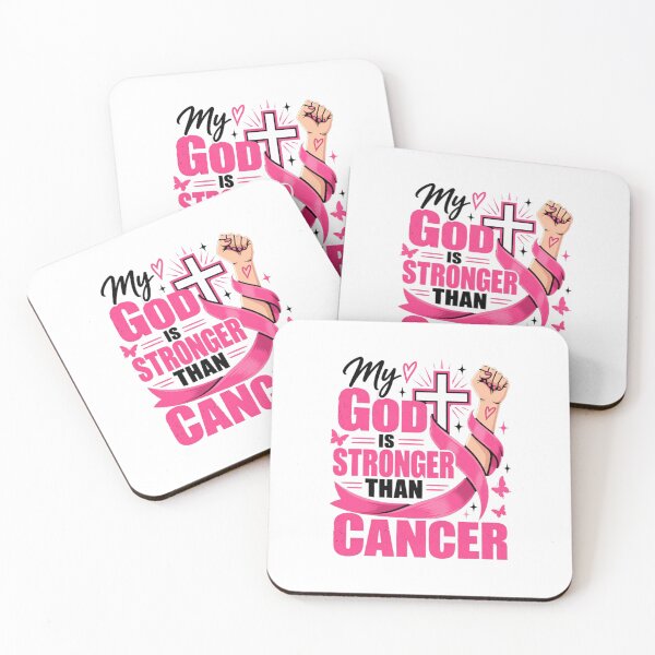 Item preview, My God is Stronger Than Cancer Christian Faith Awareness designed and sold by WilliaMaler.