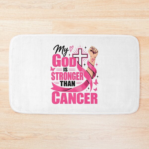 Item preview, My God is Stronger Than Cancer Christian Faith Awareness designed and sold by WilliaMaler.