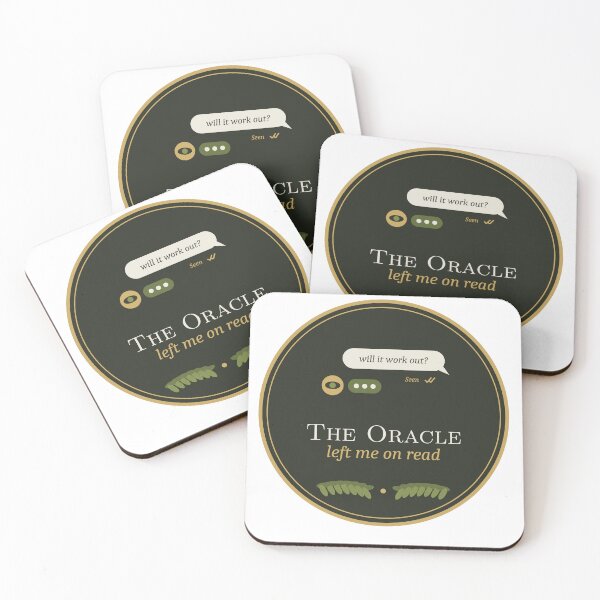Item preview, The Oracle Left Me on Read designed and sold by olivenoirco.