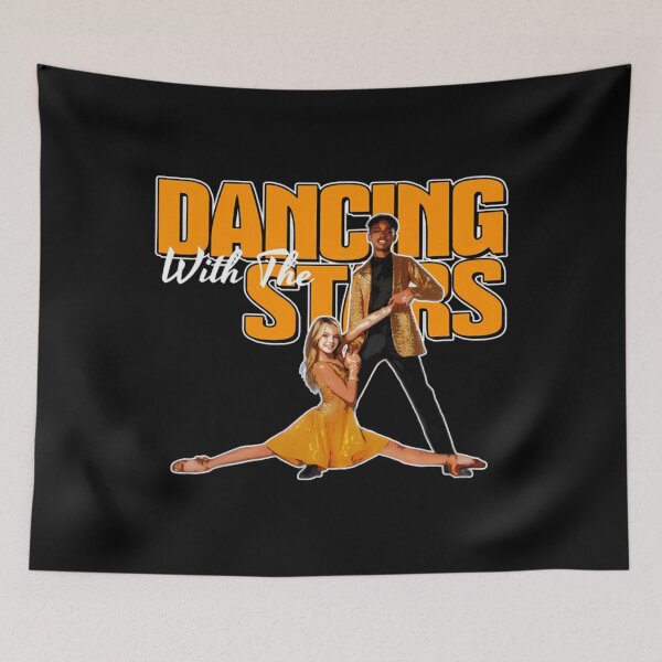 Item preview, Dancing with the Stars TV Show Retro Fan Design designed and sold by dunmerpa.