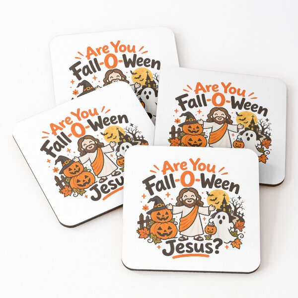Item preview, are You Fall-O-Ween Jesus Doodle Halloween Christian Ghost designed and sold by WilliaMaler.