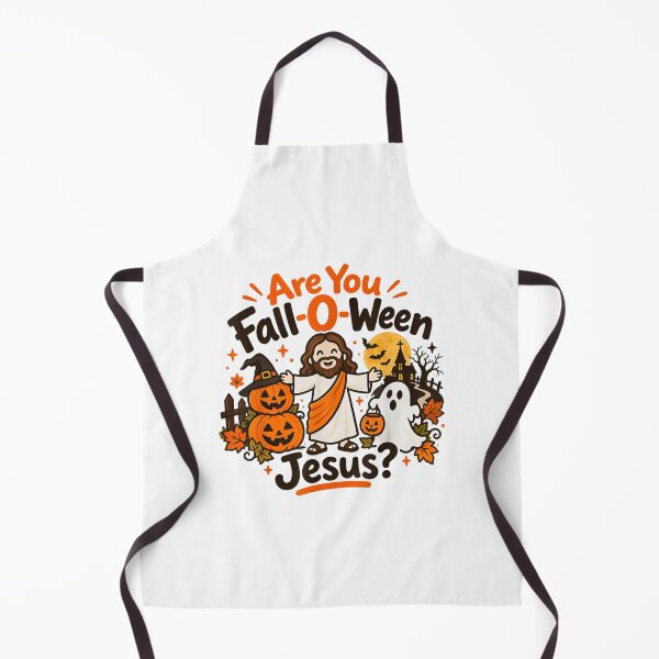 Item preview, are You Fall-O-Ween Jesus Doodle Halloween Christian Ghost designed and sold by WilliaMaler.