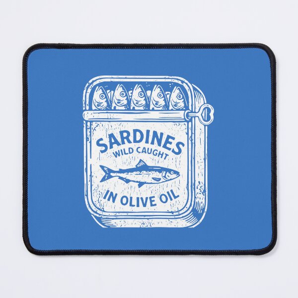 Item preview, Oil Sardine designed and sold by BUNNYROBBER.