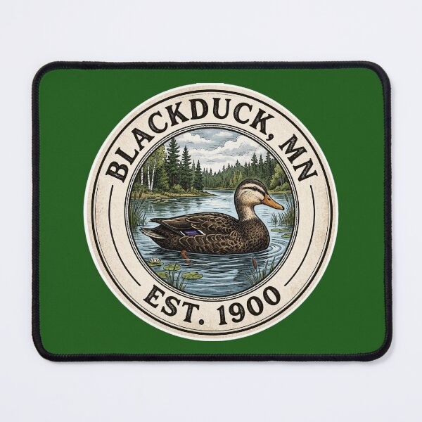 Item preview, Blackduck Minnesota Est. 1900 Vintage Nature Badge designed and sold by FrozenFits.