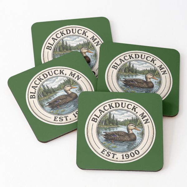 Item preview, Blackduck Minnesota Est. 1900 Vintage Nature Badge designed and sold by FrozenFits.