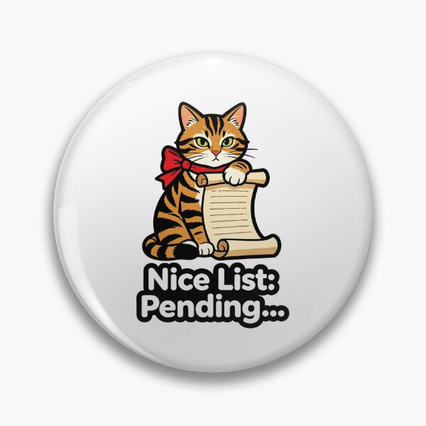 Item preview, Funny Christmas Cat designed and sold by Mystic & Celestial Art.