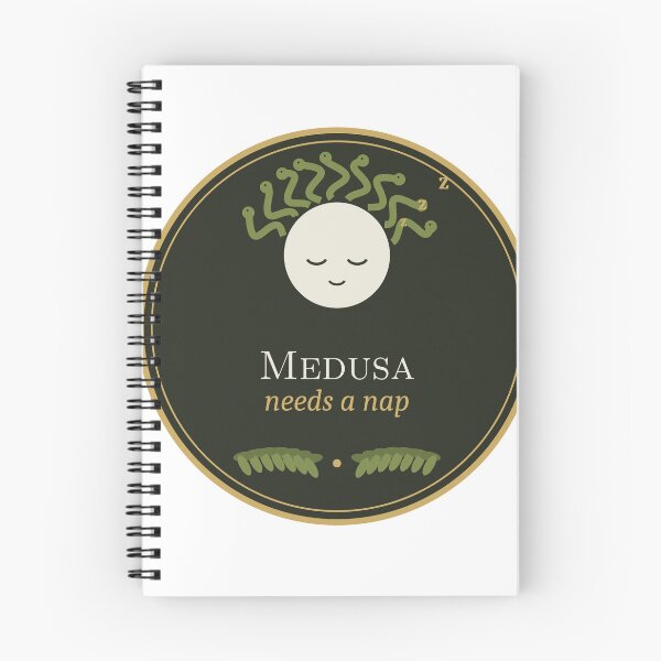 Item preview, Medusa Needs a Nap designed and sold by olivenoirco.