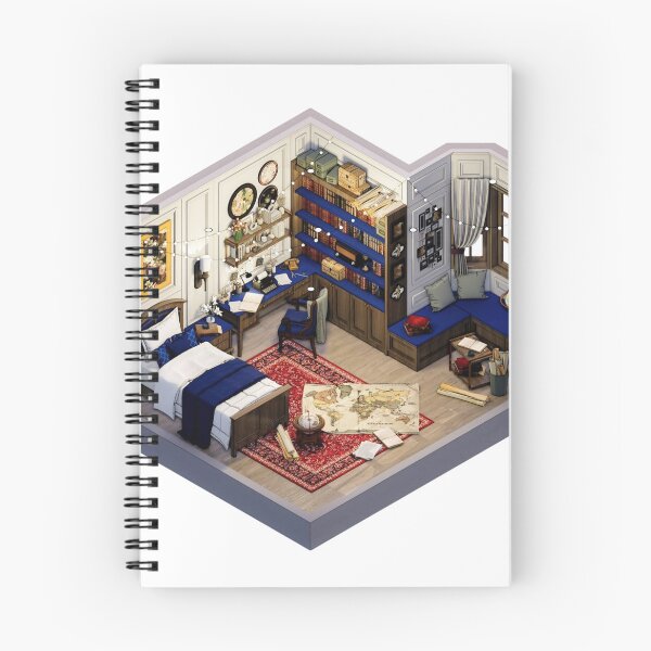Item preview, Bookworm Study Bedroom designed and sold by Rrandika.