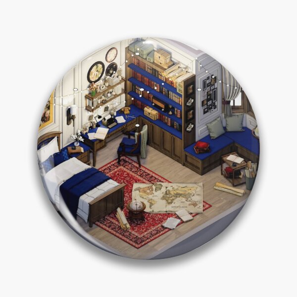 Item preview, Bookworm Study Bedroom designed and sold by Rrandika.