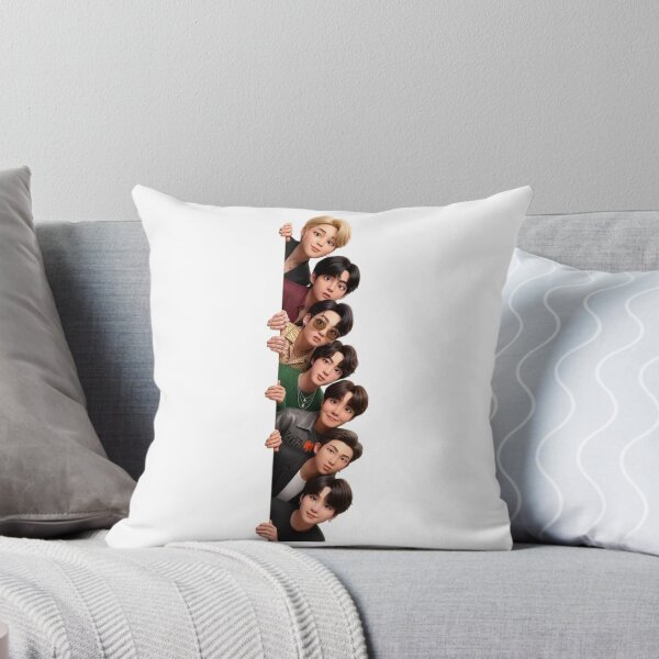 Item preview, BTS 3D Animated Style Members Peeking Vertical Design designed and sold by 4U---Store.
