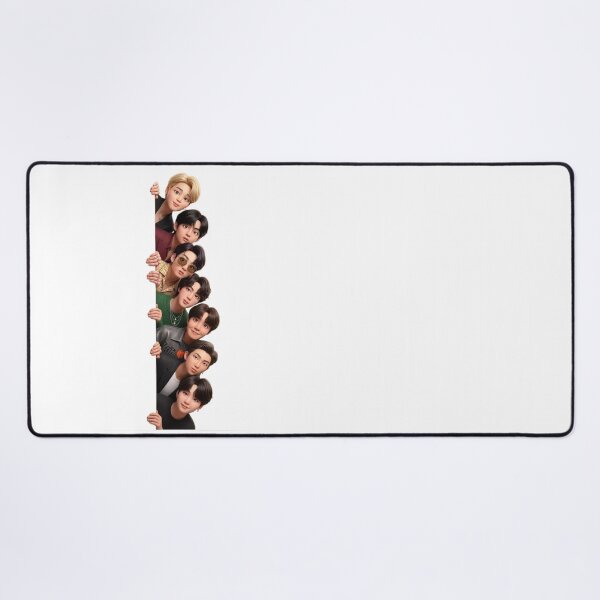 Item preview, BTS 3D Animated Style Members Peeking Vertical Design designed and sold by 4U---Store.
