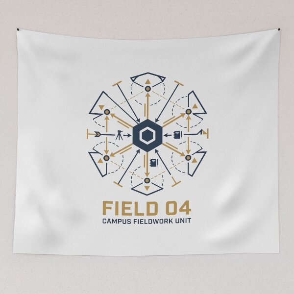 Item preview, Campus Fieldwork Unit Technical Geometry Emblem designed and sold by SplashTastic.