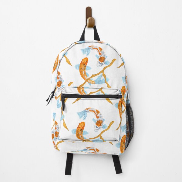 Item preview, Swimming Through Stillness – Koi Carp Watercolour & Kintsugi Art designed and sold by newsuept25.art.
