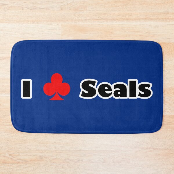 Item preview, I Club Seals (Black Text) designed and sold by Karate Octopus.