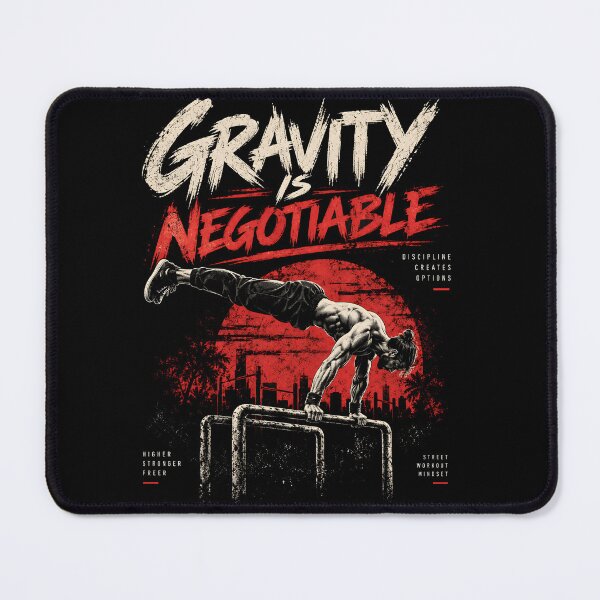 Item preview, Gravity Is Negotiable – Calisthenics Street Workout designed and sold by printworxx.