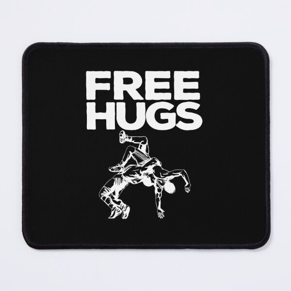 Item preview, Free Hugs Wrestling Suplex Grapple Combat Sports Art designed and sold by baharsipit.