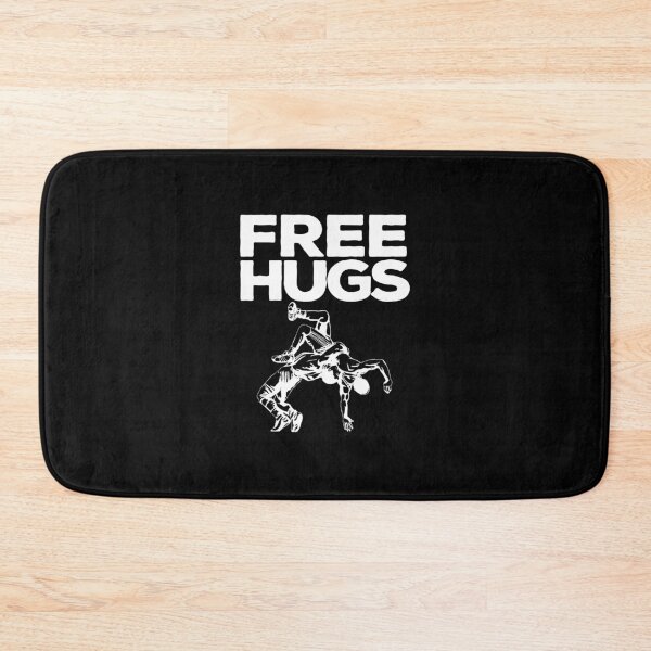 Item preview, Free Hugs Wrestling Suplex Grapple Combat Sports Art designed and sold by baharsipit.