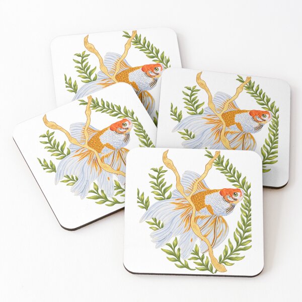 Item preview, Goldfish – Where the Water Whispers | Ripple and Reflection Series designed and sold by newsuept25.art.