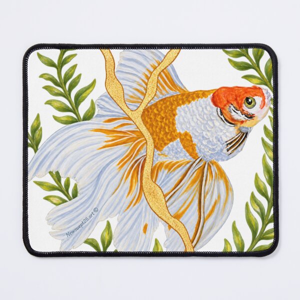 Item preview, Goldfish – Where the Water Whispers | Ripple and Reflection Series designed and sold by newsuept25.art.