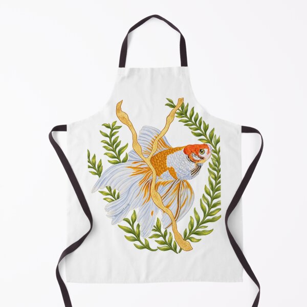 Item preview, Goldfish – Where the Water Whispers | Ripple and Reflection Series designed and sold by newsuept25.art.