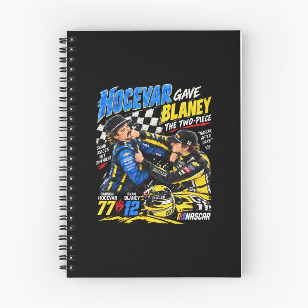Item preview, Carson Hocevar Ryan Blaney Fight , Hocevar Gave Blaney The Two-Piece , Bristol Night Race NASCAR Aft designed and sold by bretportmarow.