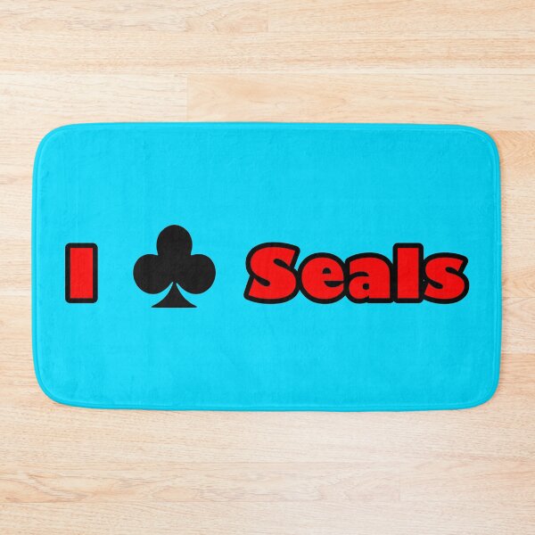 Item preview, I Club Seals (Red Text) designed and sold by Karate Octopus.