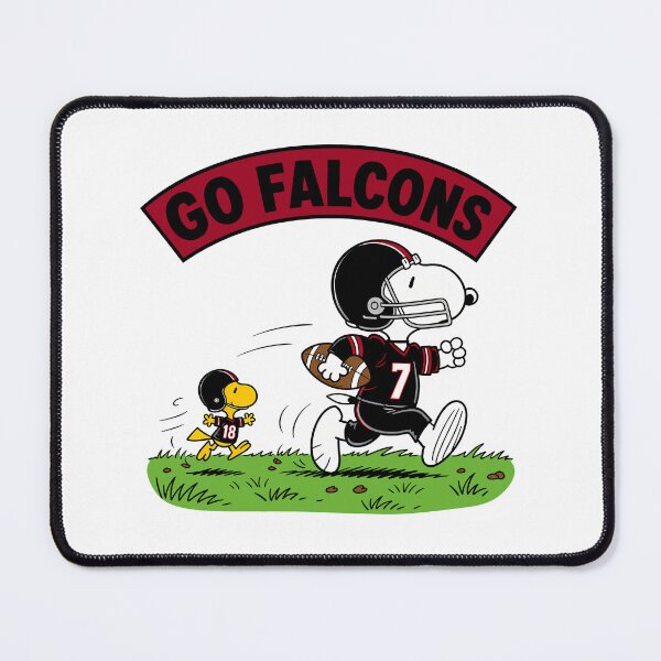 Item preview, Snoopy & Woodstock Atlanta Falcons Football Retro F571 designed and sold by GLUVY-THEME.