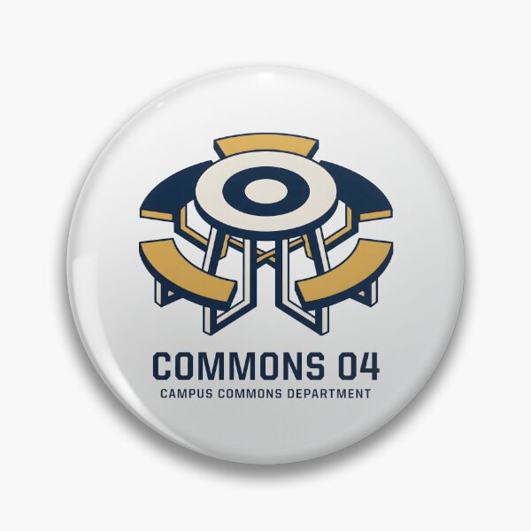 Item preview, Campus Commons Department Isometric Outdoor Table Emblem designed and sold by SplashTastic.