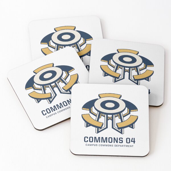 Item preview, Campus Commons Department Isometric Outdoor Table Emblem designed and sold by SplashTastic.
