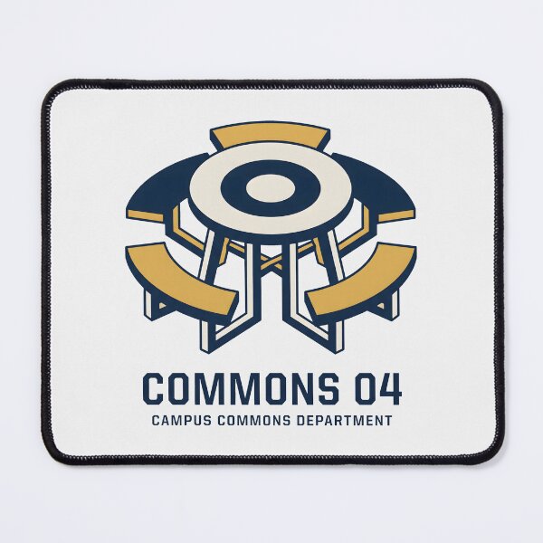 Item preview, Campus Commons Department Isometric Outdoor Table Emblem designed and sold by SplashTastic.