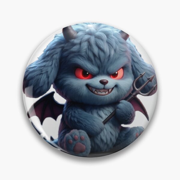Item preview, Cute little blue devil puppy designed and sold by wonghong.