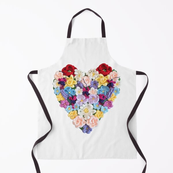 Item preview, Crochet Floral Heart – Handmade Flowers of Love & Remembrance designed and sold by newsuept25.art.