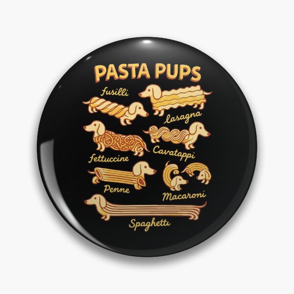 Item preview, Pasta Pups - Dachshund - Pasta Pups Dachshund -  Funny Dachshund Spaghetti - Wiener Dog Italian Food designed and sold by ColinPadeRE.