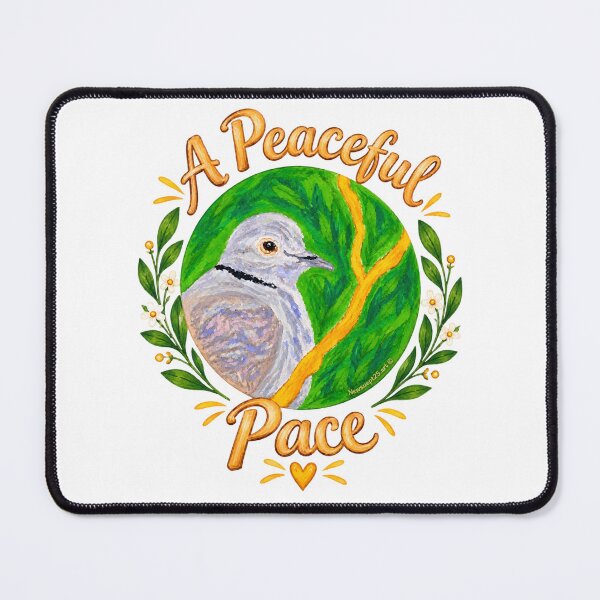 Item preview, Collared Dove – A Peaceful Pace | Feather and Flight Series designed and sold by newsuept25.art.