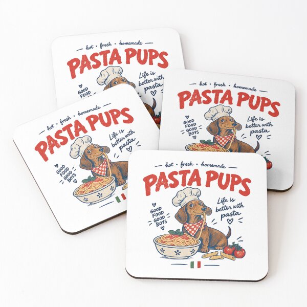 Item preview, Pasta Pups - Dachshund - Pasta Pups Dachshund -  Funny Dachshund Spaghetti - Wiener Dog Italian Food designed and sold by ColinPadeRE.