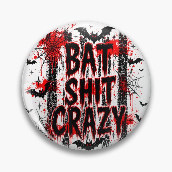 Item preview, Bat Shit Crazy Halloween Bats Spooky Season Bat Lover T-Shirt designed and sold by SAK7.