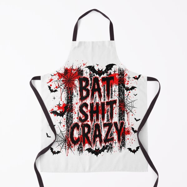 Item preview, Bat Shit Crazy Halloween Bats Spooky Season Bat Lover T-Shirt designed and sold by SAK7.
