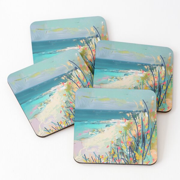Item preview, Beach Landscape Abstract designed and sold by ViaARTfactory.
