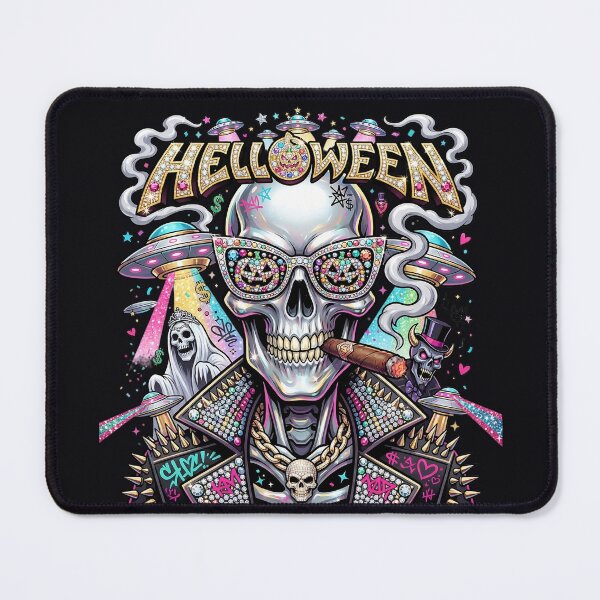 Item preview, Halloween Skeleton Glasses Cigar UFO Bride designed and sold by Voodoo Store Paranormal Collections.