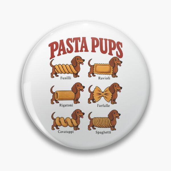 Item preview, Pasta Pups - Dachshund - Pasta Pups Dachshund -  Funny Dachshund Spaghetti - Wiener Dog Italian Food designed and sold by ColinPadeRE.