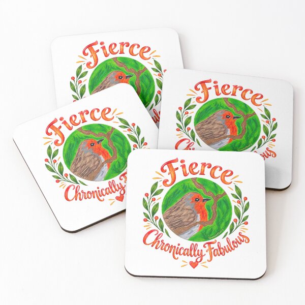 Item preview, Robin – Fierce & Chronically Fabulous | Feather and Flight Series designed and sold by newsuept25.art.