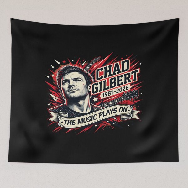 Item preview, Chad Gilbert Tribute - The Music Plays On  designed and sold by bretportmarow.