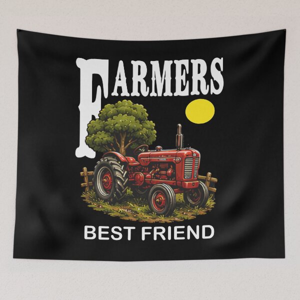 Item preview, Farmers Best Friend Vintage Red Tractor designed and sold by Jt41.