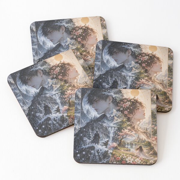 Item preview, Where Winter Meets Spring – A Tale of Two Hearts designed and sold by sigmaartstudio.